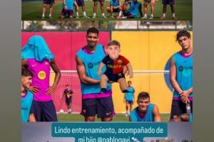 亚马尔转发阿劳霍社媒：放过我吧，我总不能一直赢我的孩子们😅